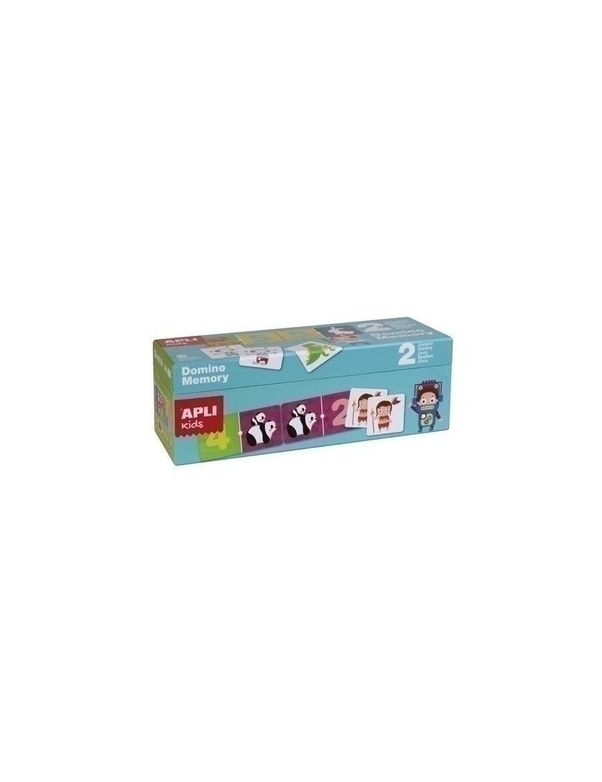 Juego Apli Kids Domino&Memory (2 En 1)