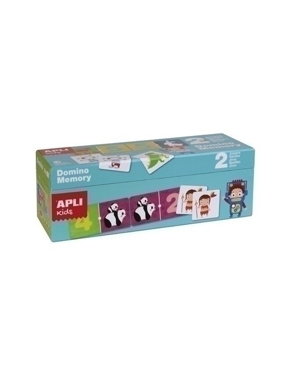 Juego Apli Kids Domino&Memory (2 En 1)