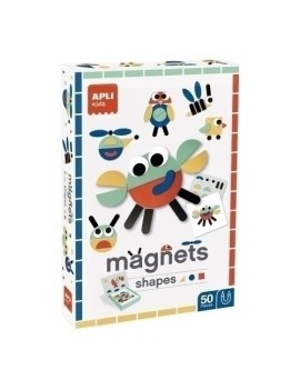 Juego Educ.Apli Magnetico Formas 50Pz