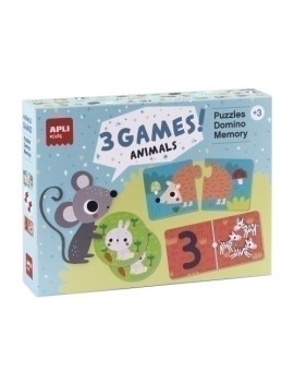 Juego Apli Kids 3 En 1 Games Animales