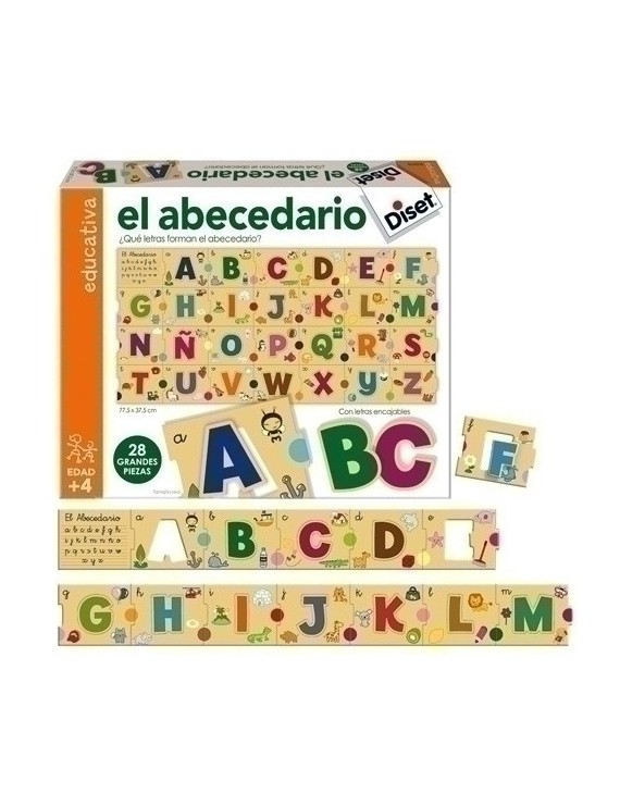 Juego Educ. Diset El Abecedario