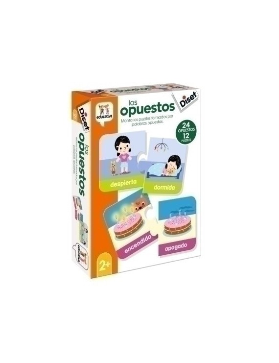 Juego Educ. Diset Los Opuestos