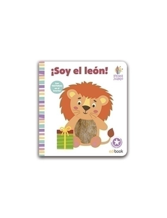 Jgo.Imagiland Libro Texturas Soy El Leon