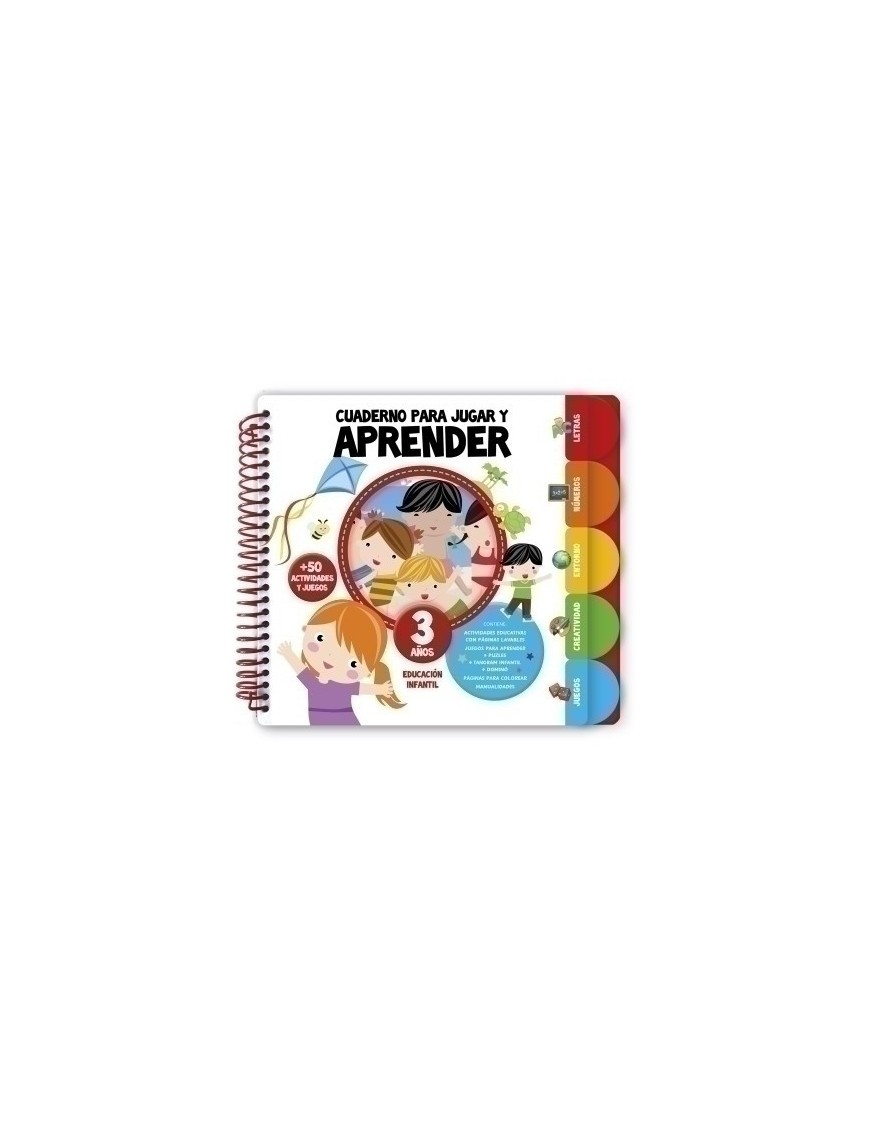 Jgo.Imagiland Cuaderno Jugar/Aprender 3