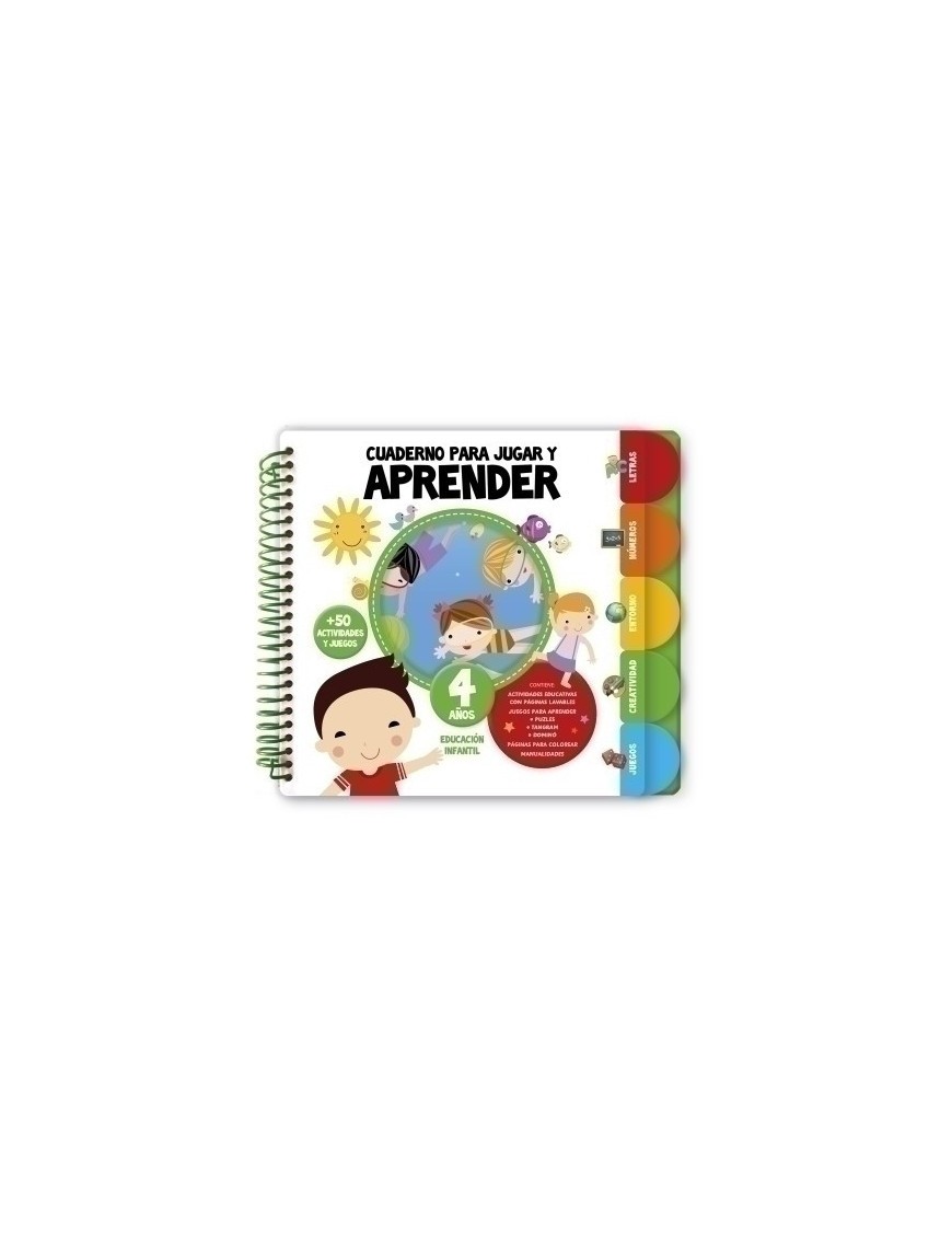 Jgo.Imagiland Cuaderno Jugar/Aprender 4