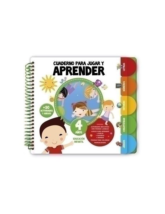 Jgo.Imagiland Cuaderno Jugar/Aprender 4