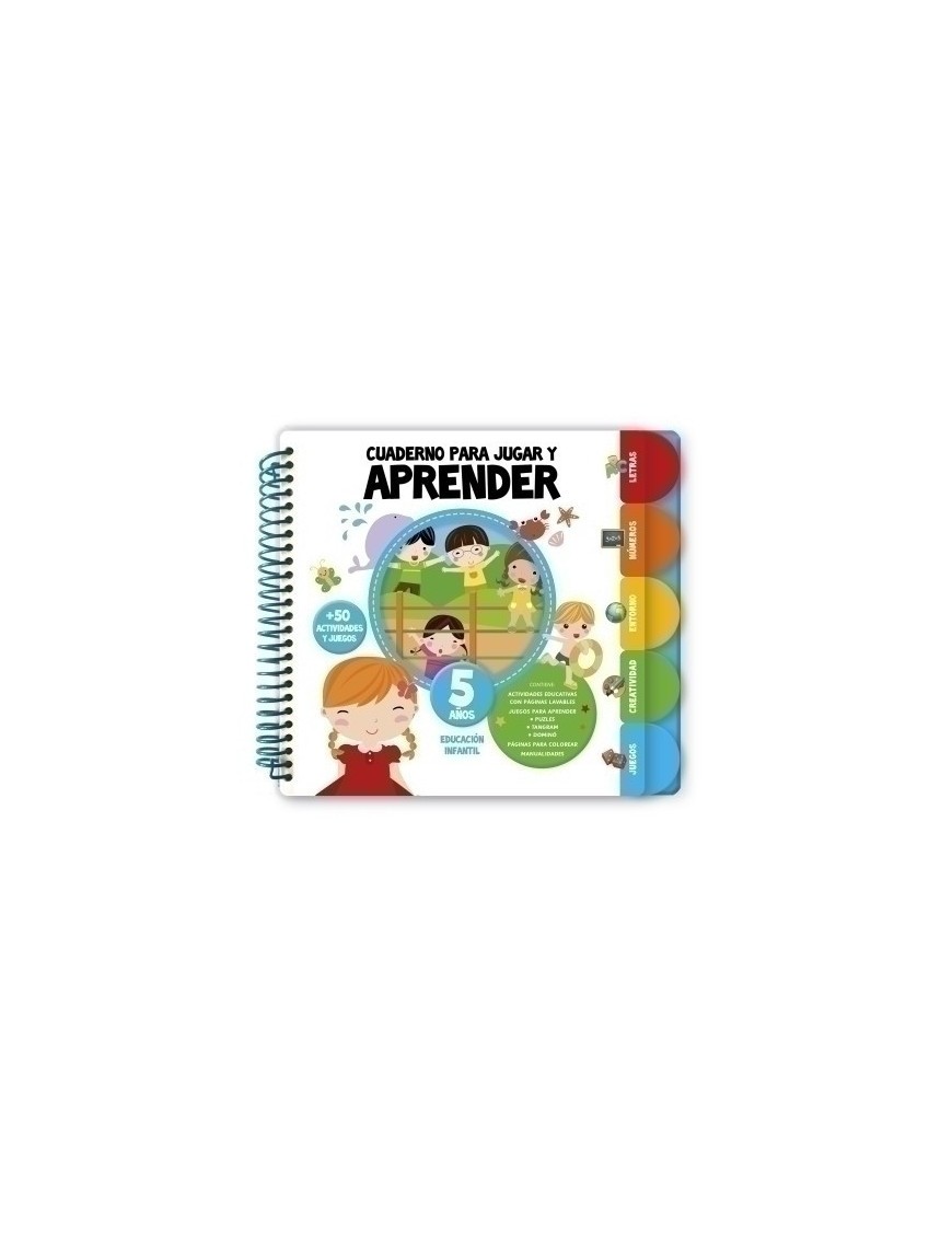 Jgo.Imagiland Cuaderno Jugar/Aprender 5