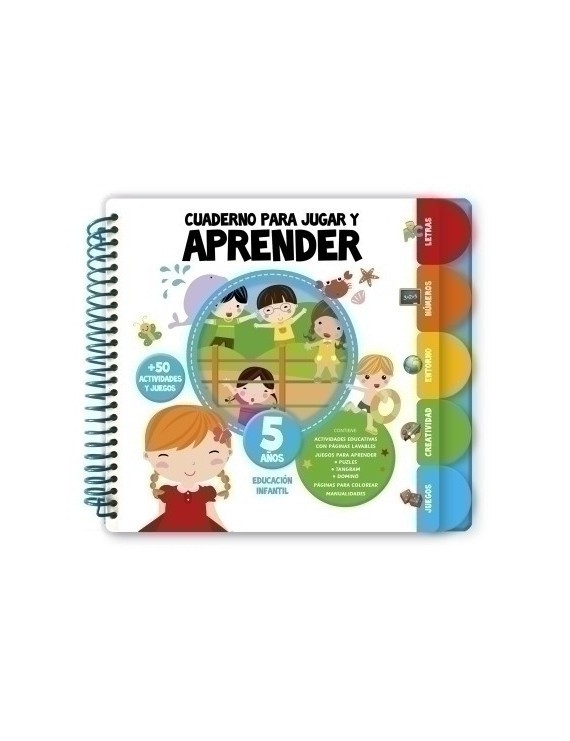 Jgo.Imagiland Cuaderno Jugar/Aprender 5