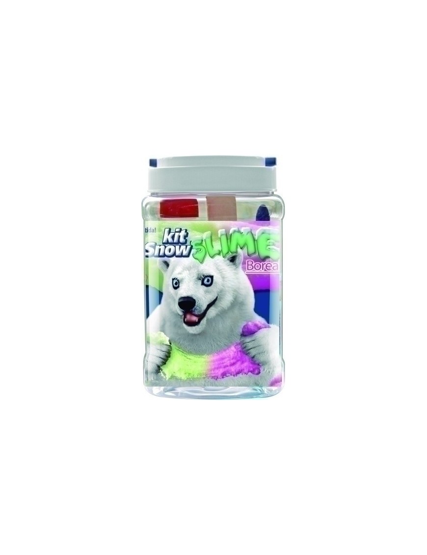 Juego Instant Slime Kit Snow Snow Bear