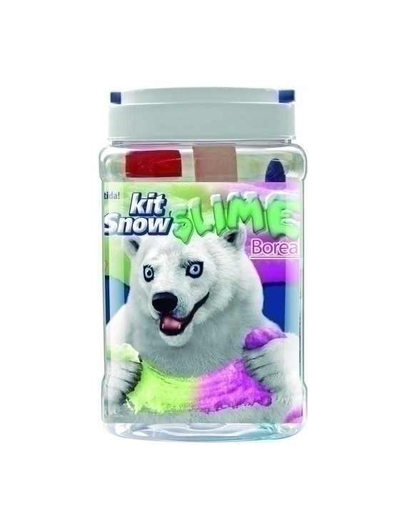 Juego Instant Slime Kit Snow Snow Bear