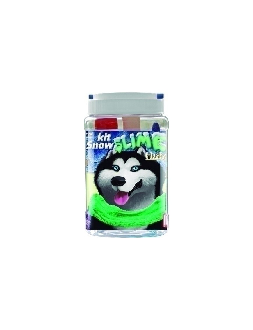 Juego Instant Slime Kit Snow Snow Husky