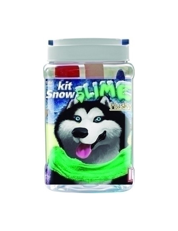 Juego Instant Slime Kit Snow Snow Husky