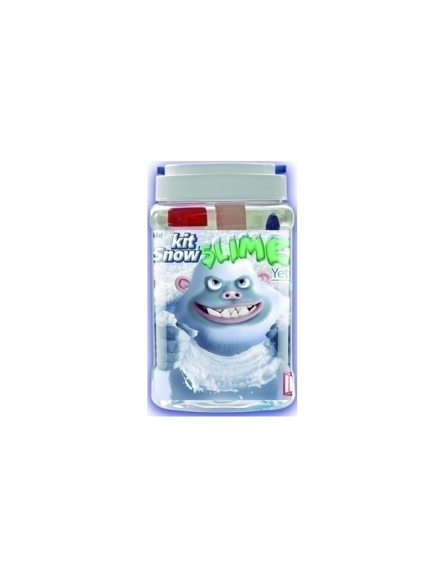 Juego Instant Slime Kit Snow Snow Yeti