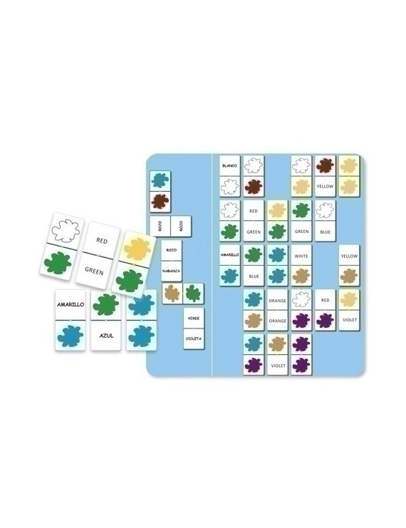 Juego Kluger Domino Colores