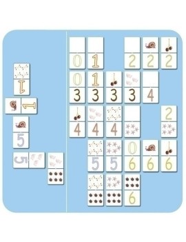 Juego Kluger Domino Numeros