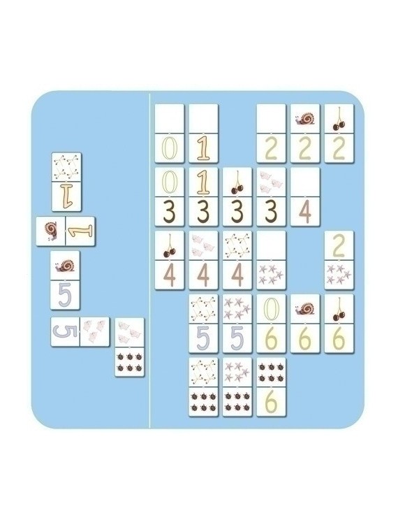 Juego Kluger Domino Numeros