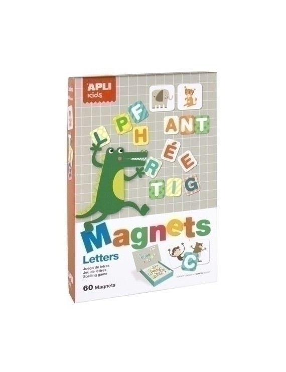 Juego Magnetico Apli Letras 60 Piezas