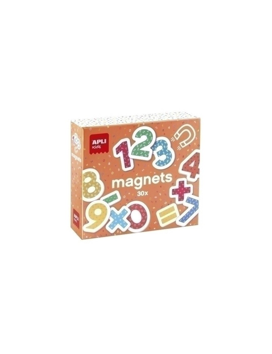 Juego Magnetico Apli Numeros C/30 Und.