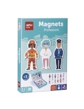 Juego Magnetico Apli Profesiones 36 Piez