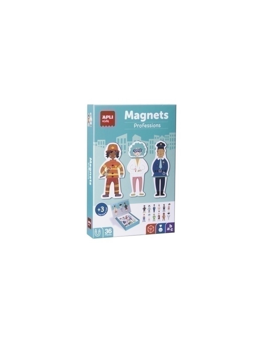 Juego Magnetico Apli Profesiones 36 Piez