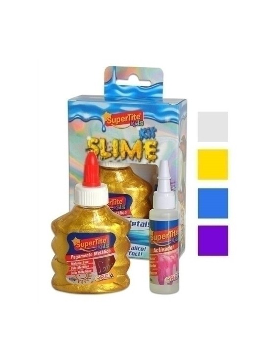 Juego Supertite Slime Metalico