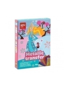 Kit Apli Kids Metallic Transfer Princesa