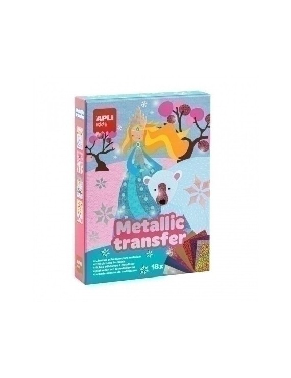 Kit Apli Kids Metallic Transfer Princesa