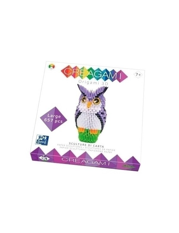 Kit Oxford Creagami Origami 3D Buho