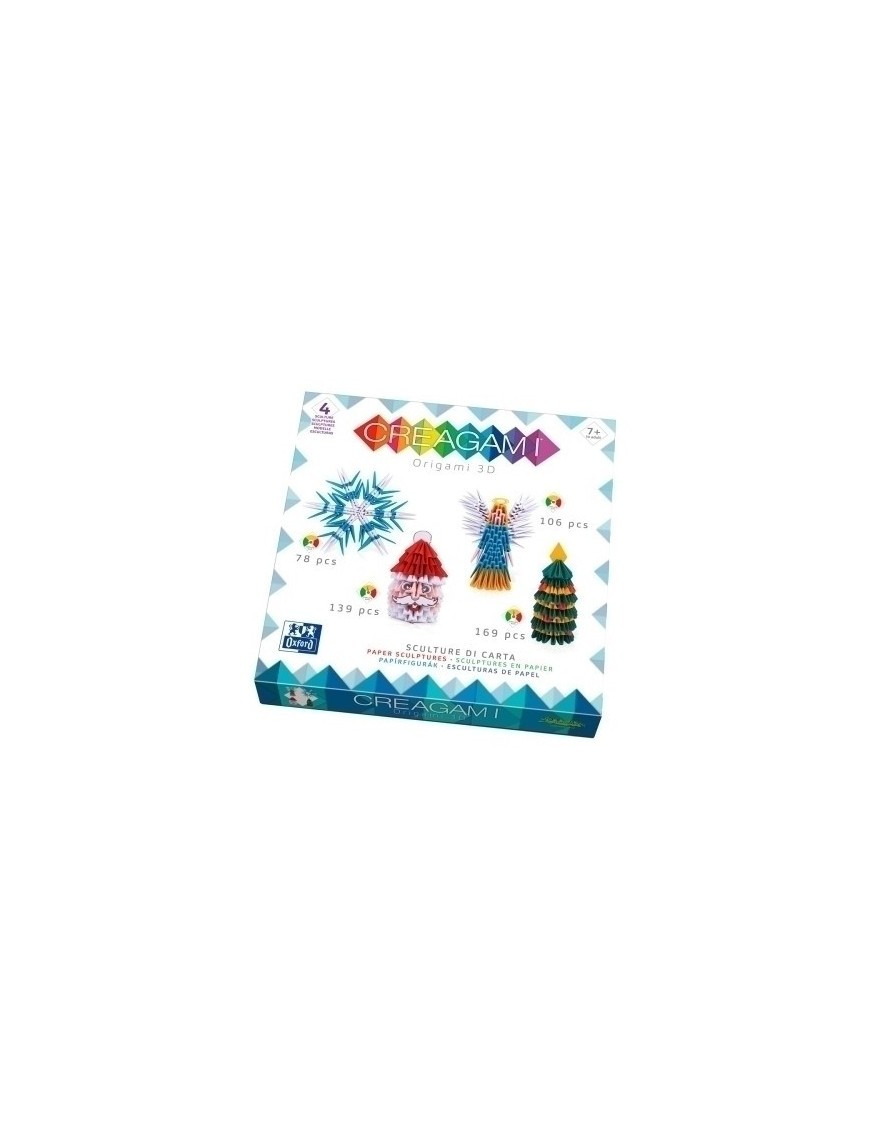 Kit Oxford Creagami Origami 3D Navidad