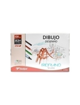 Lamina Dibujo Fabriano A3+ G.Nat. C/250