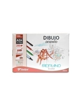 Lamina Dibujo Fabriano A3+ G.Nat. C/250