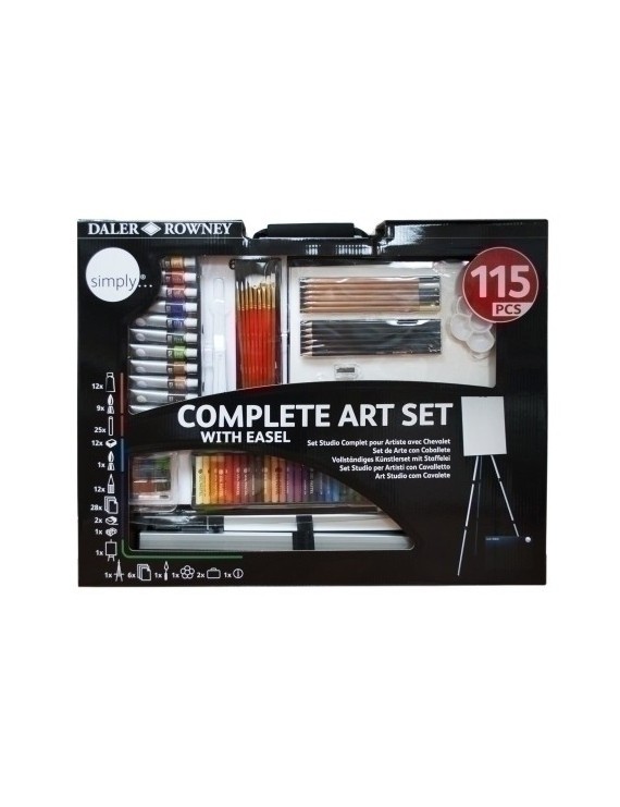 Lapices Daler Rowney Set 115 Piezas