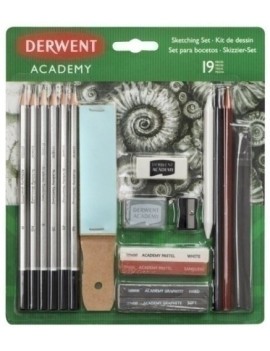 Lapices Derwent Acad.Kit Bocetos 19 Pz