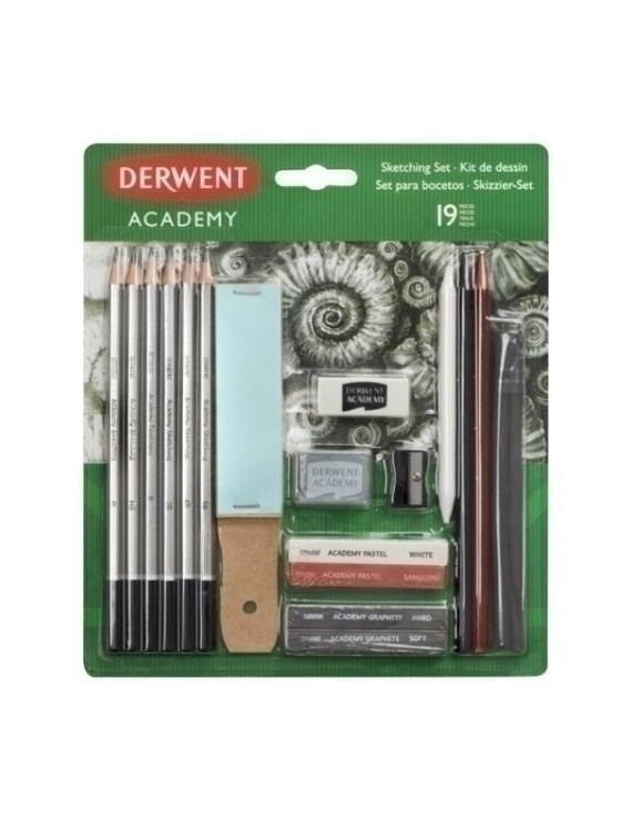 Lapices Derwent Acad.Kit Bocetos 19 Pz