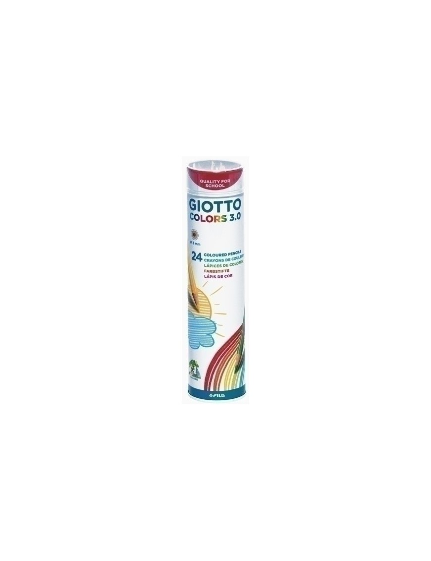 Lapices Giotto Colors 3.0 Bote Met. 24 U