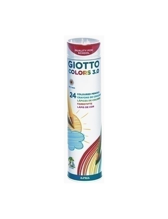 Lapices Giotto Colors 3.0 Bote Met. 24 U