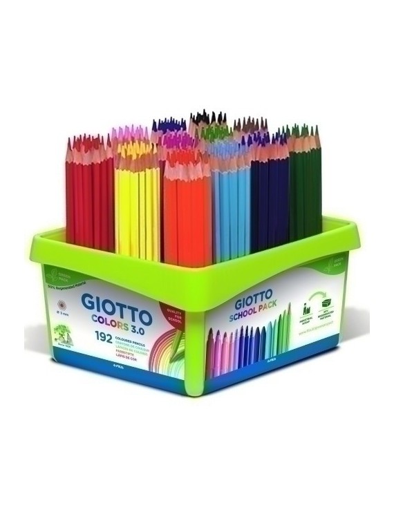 Lapices Giotto Colors 3.0 S.Pack 192