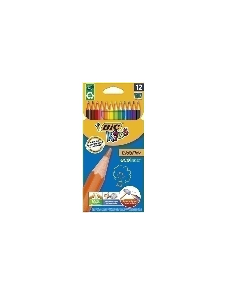 Lapices Color Bic Evolution Est.12