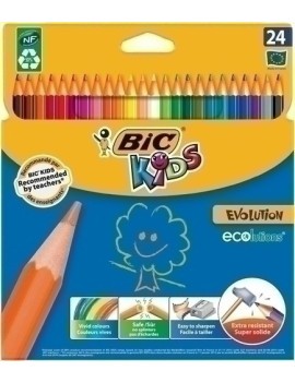 Lapices Color Bic Evolution Est.24