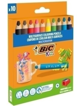 Lapices Color Bic Kids Multisuperf. Est.