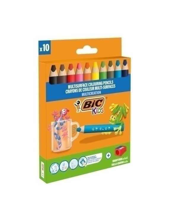 Lapices Color Bic Kids Multisuperf. Est.