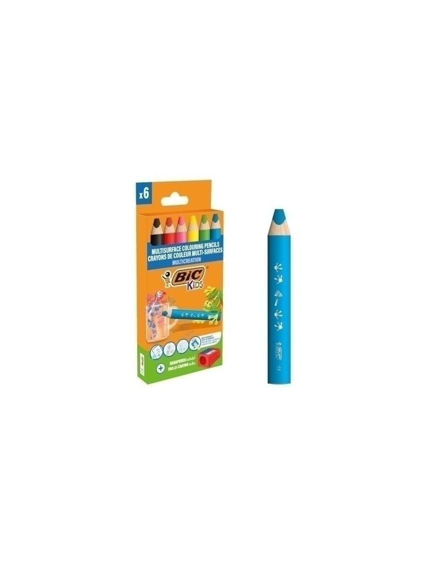 Lapices Color Bic Kids Multisuperf. Est.