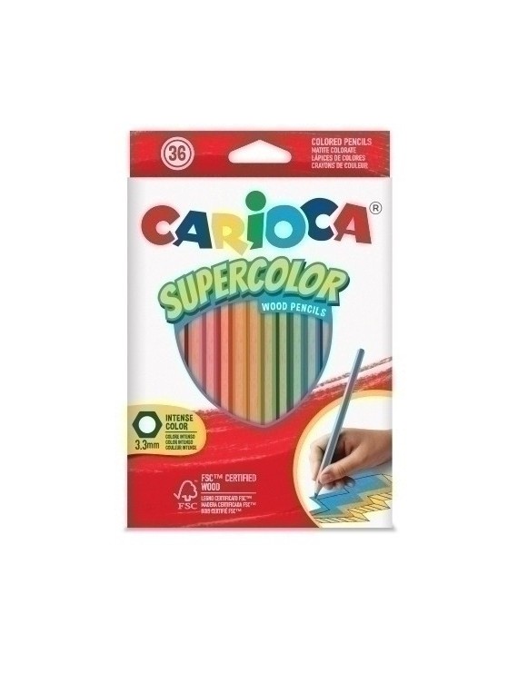 Lapices Color Carioca Supercolor C/36