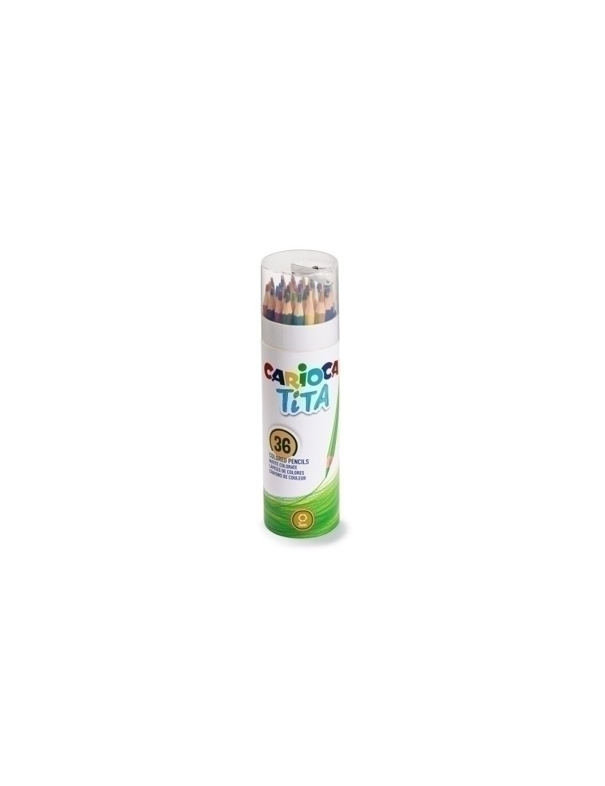 Lapices Color Carioca Tita Tube B/36