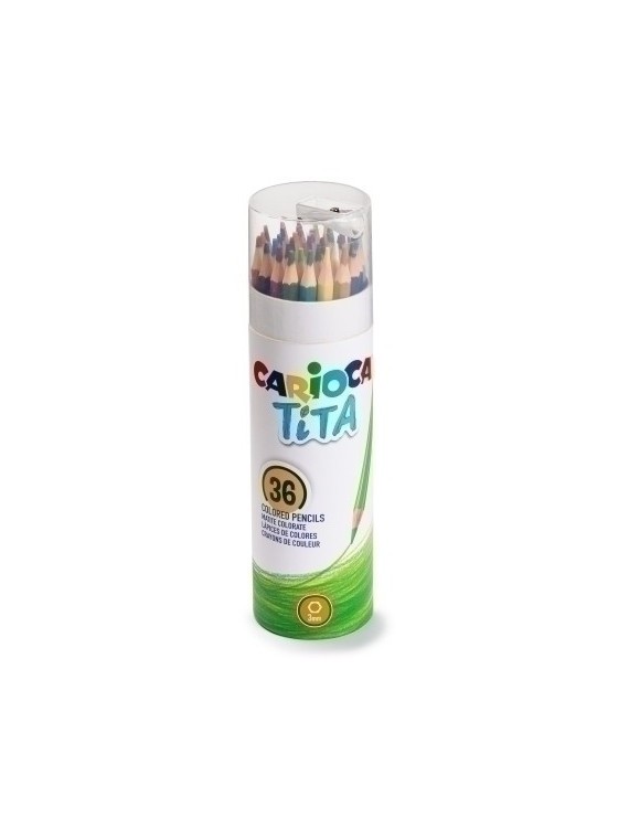 Lapices Color Carioca Tita Tube B/36