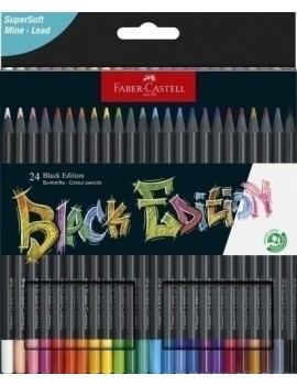 Lapices Color Faber Castell Black Est.24