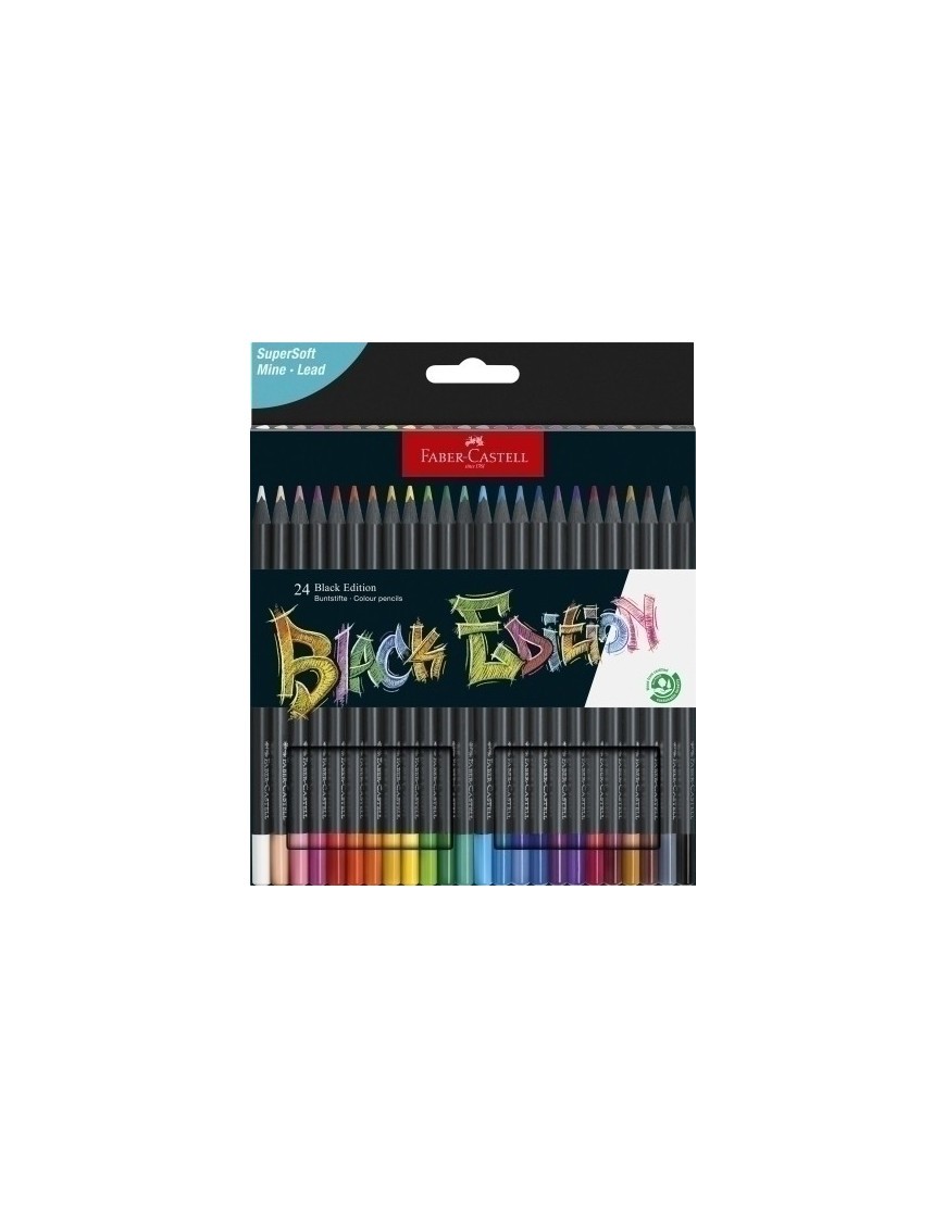 Lapices Color Faber Castell Black Est.24