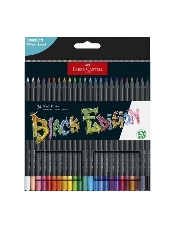 Lapices Color Faber Castell Black Est.24