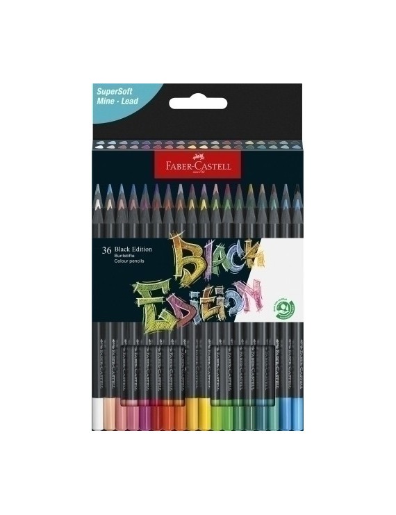 Lapices Color Faber Castell Black Est.36