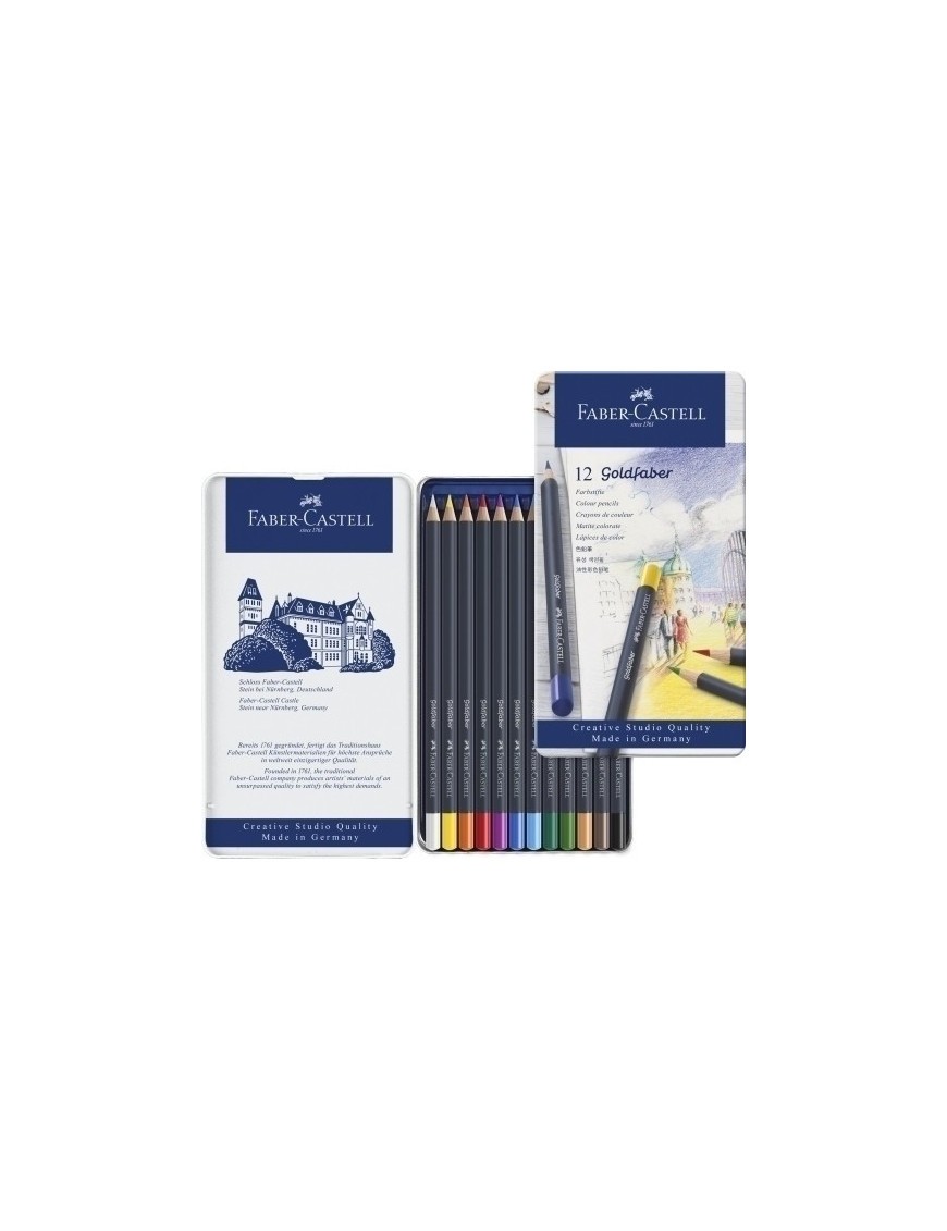 Lapiz Faber Goldfaber 1147 Est.Metal 12